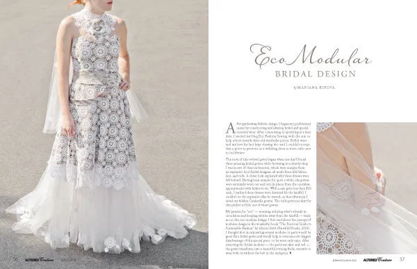 Stampington Altered Couture Spring 2018 blad nedlasting klær