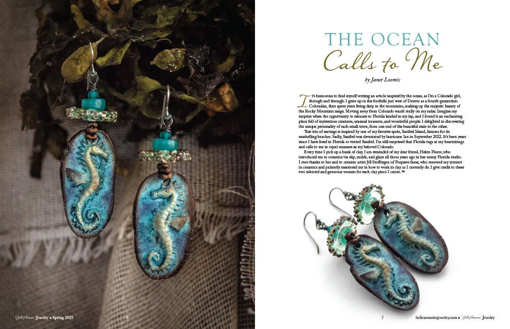 Stampington Belle Armoire Jewelry Spring 2023 blad pdf smykker