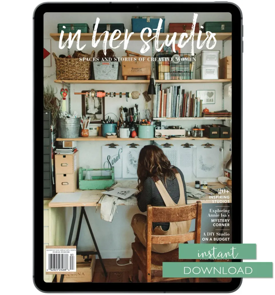 Stampington In Her Studio Premier blad digital PDF