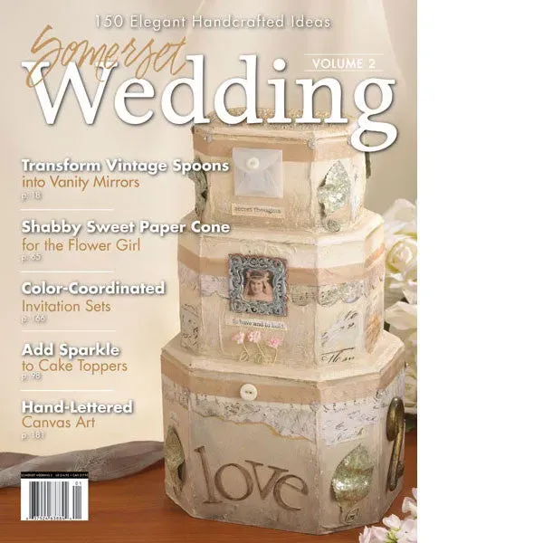 Stampington Somerset Wedding 2006 Volume 2 blad bryllupsideer