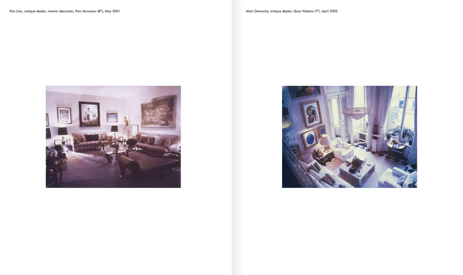 Apartamento Paris Living Rooms Dominique Nabokov bok – stuer
