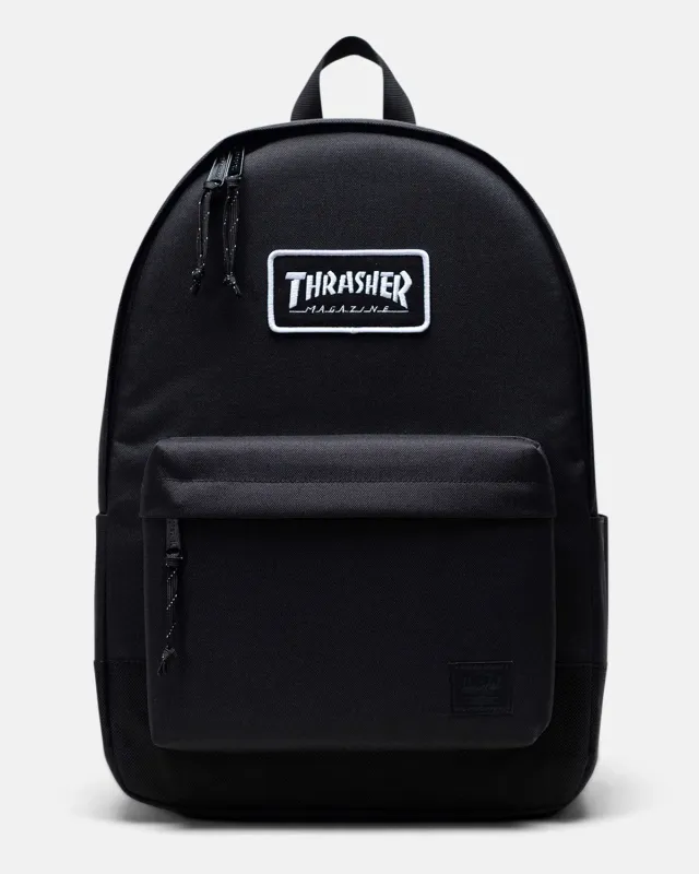 Thrasher x Herschel Classic XL ryggsekk svart 30 liter