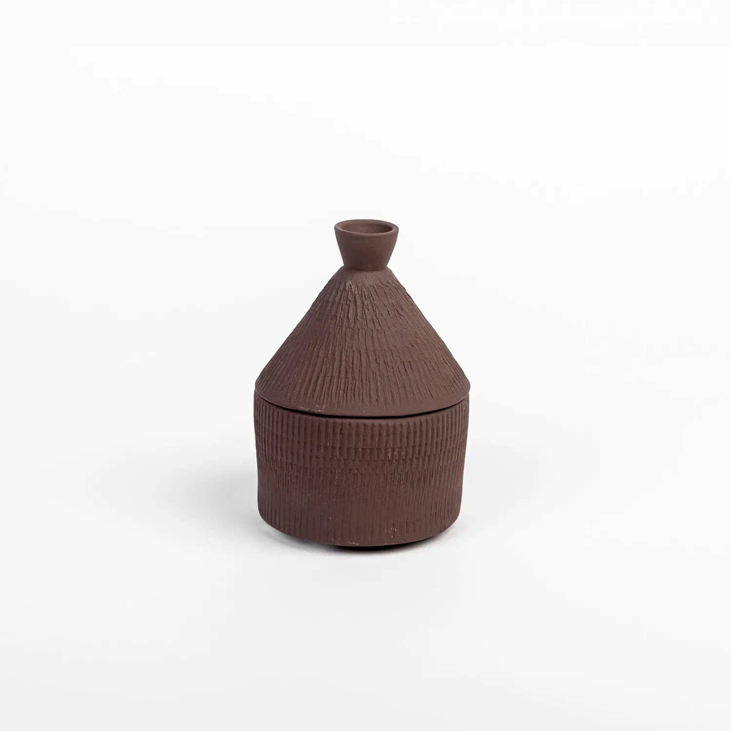 Imagicasa Trulli XS duftlys Essential svart leire