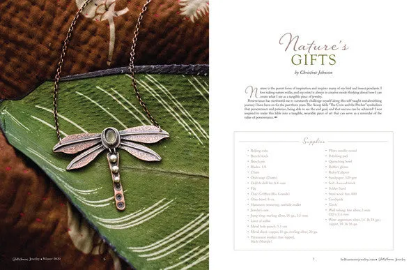 Stampington Belle Armoire Jewelry Winter 2020 blad PDF 144 sider