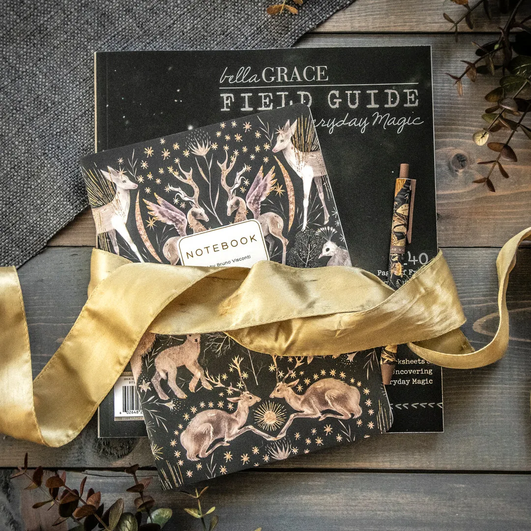 Stampington Night Forest Field Guide Bundle blad + notatbok gavesett