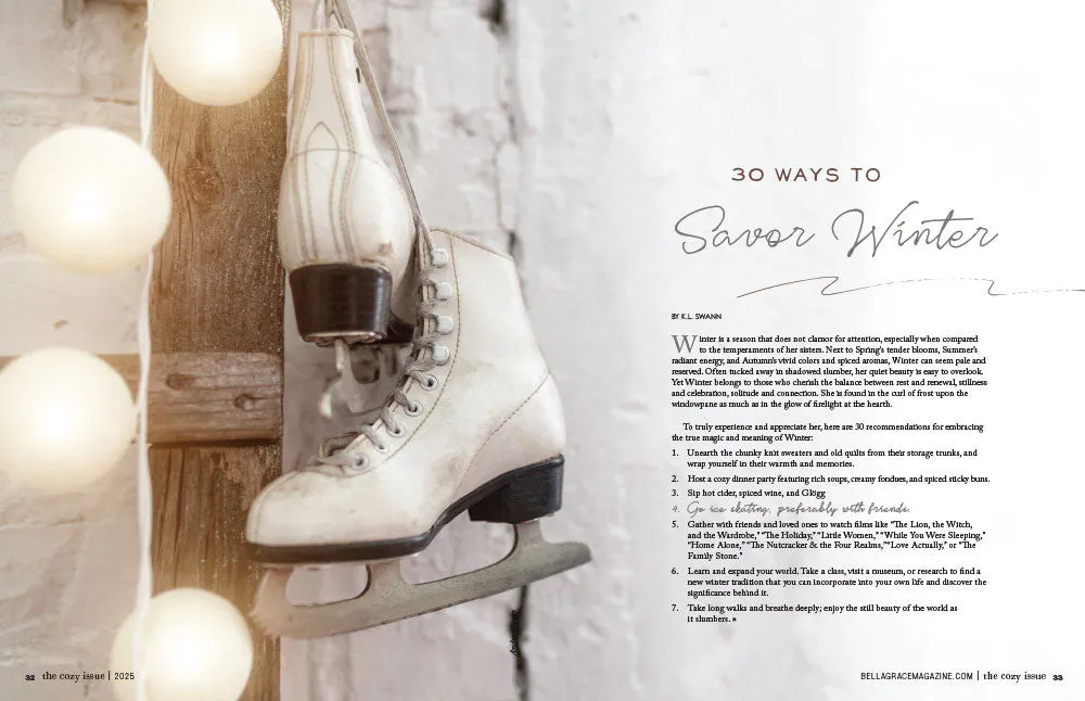 Stampington The Cozy Issue Volume 8 blad enkeltutgave hygge