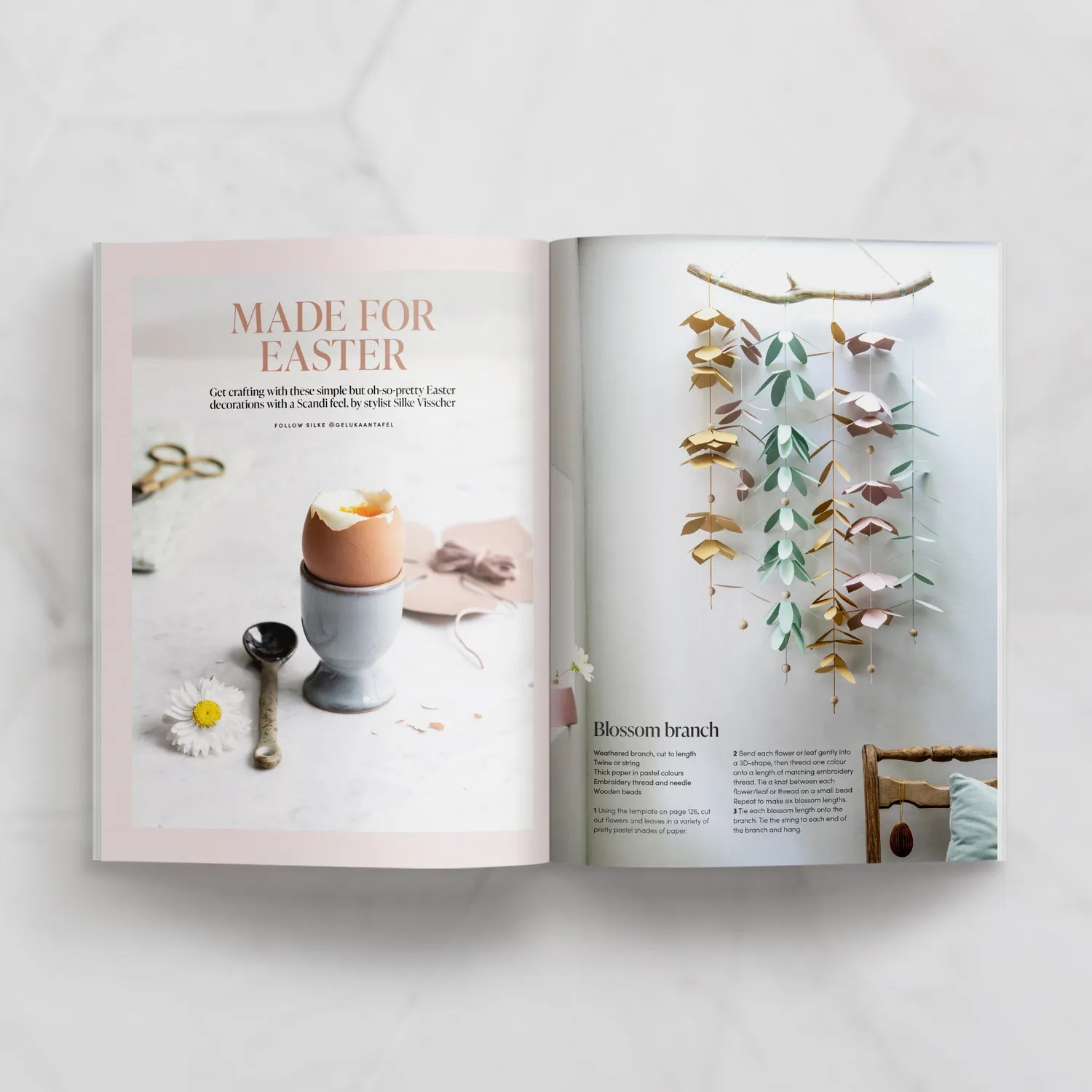 Simply Scandi Vol 5 Spring 2022 papirblad vår