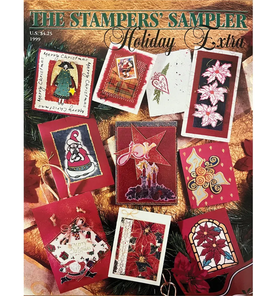 Stampington Holiday Extra 1999 blad jul kortlaging