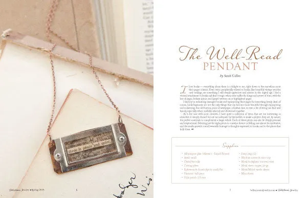Stampington Belle Armoire Jewelry Spring 2019 blad digital utgave