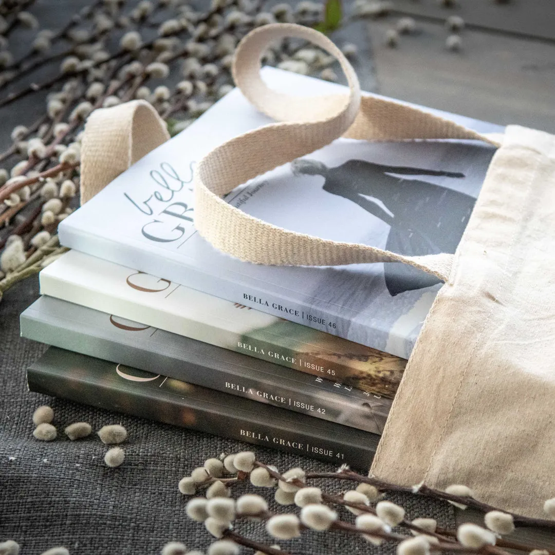 Stampington Bella Grace Story bladpakke 4 nummer tote
