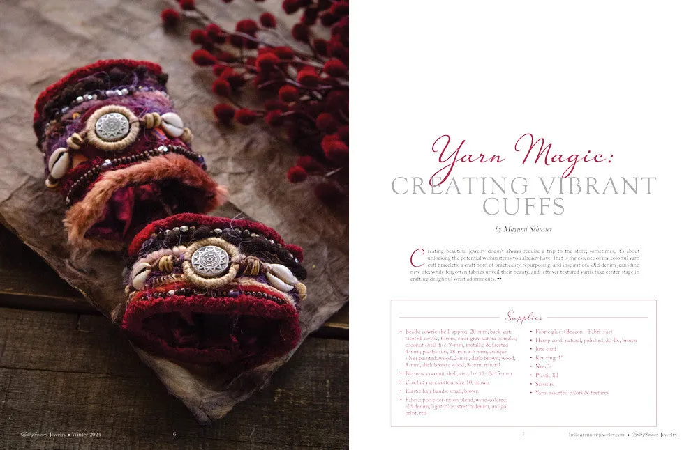 Belle Armoire Jewelry Winter 2024 blad PDF – smykker