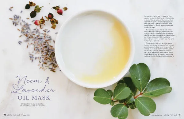 Willow and Sage Winter 2018 blad digitalutgave hudpleie
