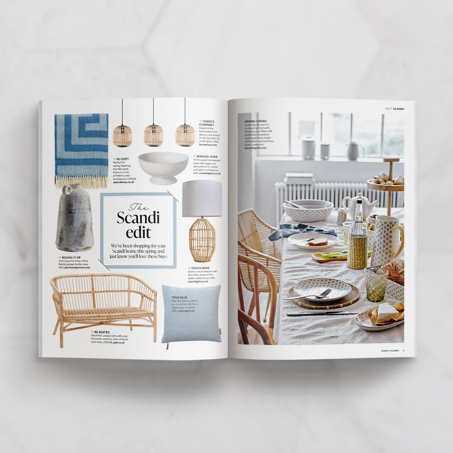 Simply Scandi Vol 5 Spring 2022 papirblad vår