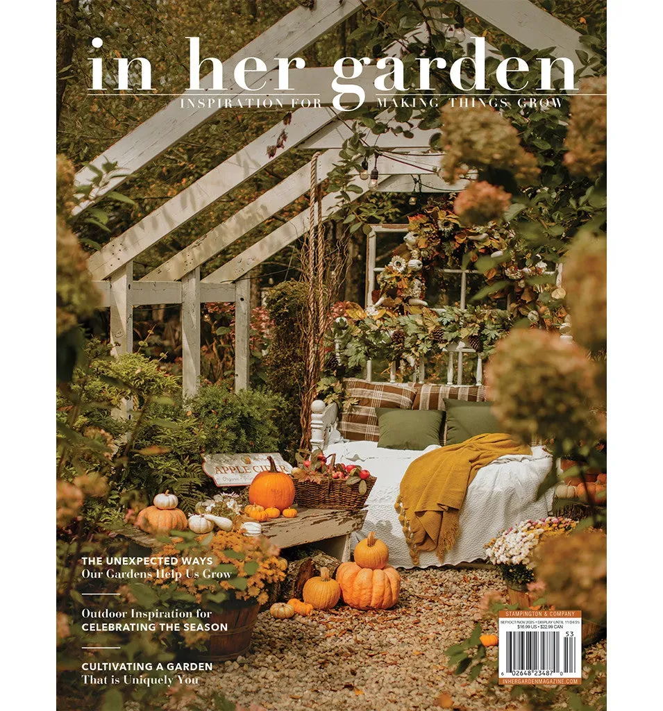Stampington In Her Garden Autumn 2025 magasin enkeltutgave hage