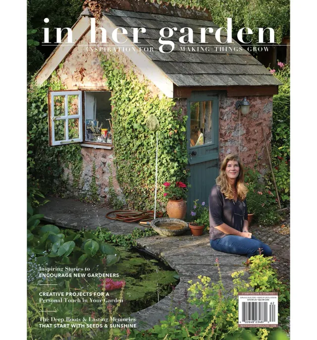 Stampington In Her Garden Summer 2026 hageblad 160 sider