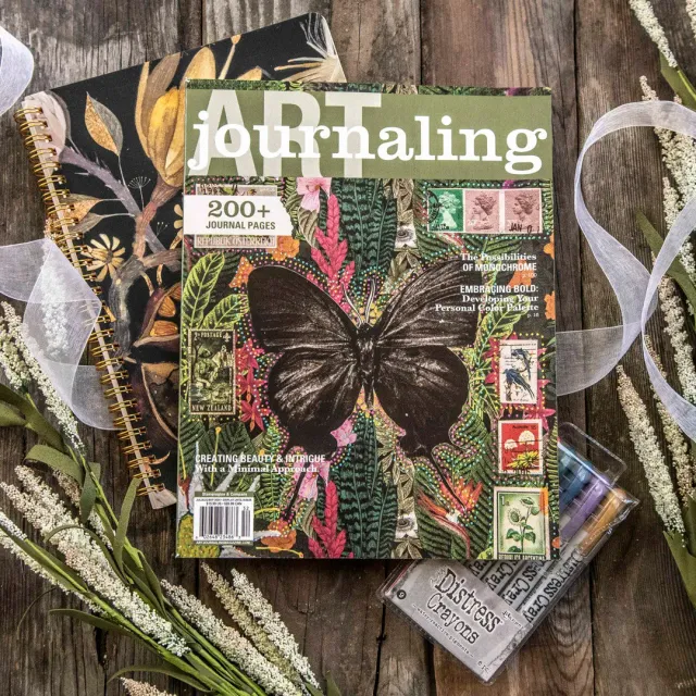 Stampington Summer Nights Art Journaling Bundle pakke fargestifter
