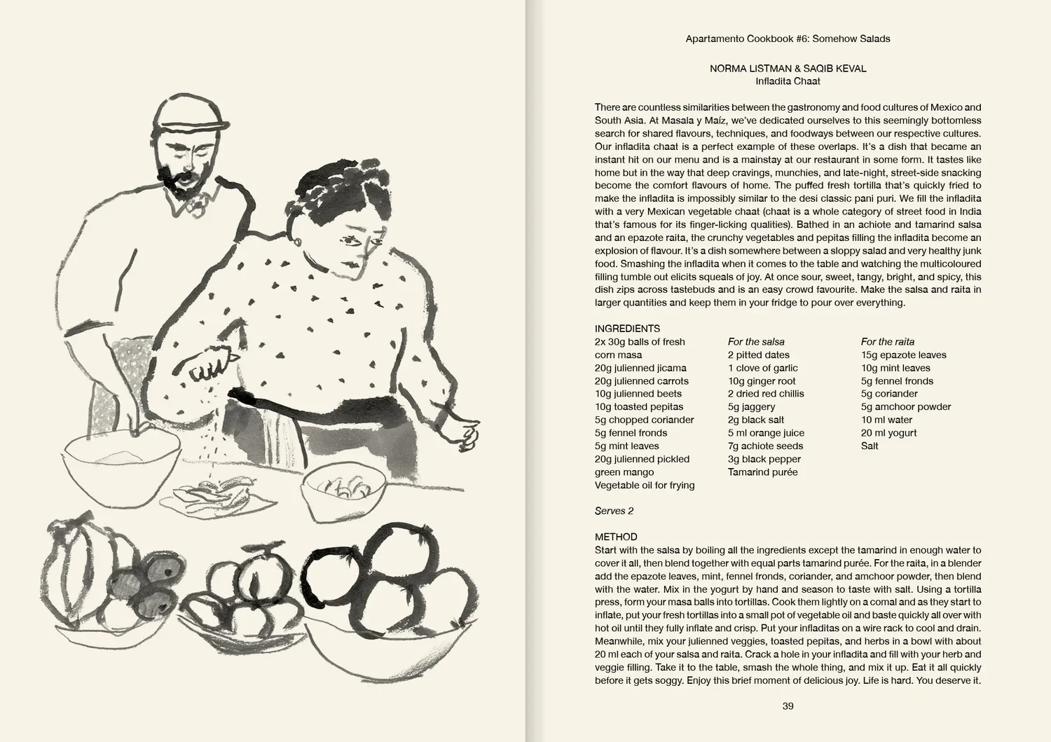 Apartamento Cookbook #6 Somehow Salads kokebok