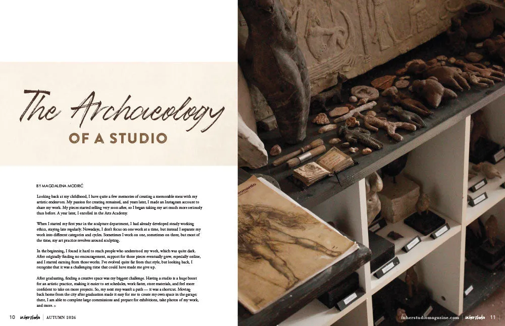 Stampington In Her Studio Autumn 2026 blad 160 sider