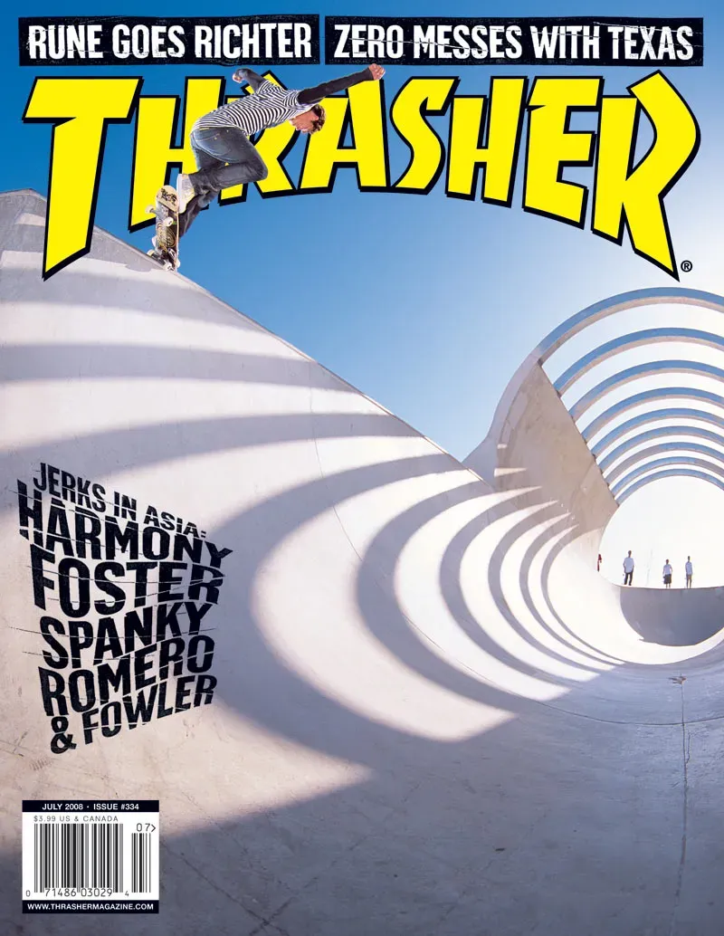 Thrasher juli 2008 blad med Glifberg-intervju
