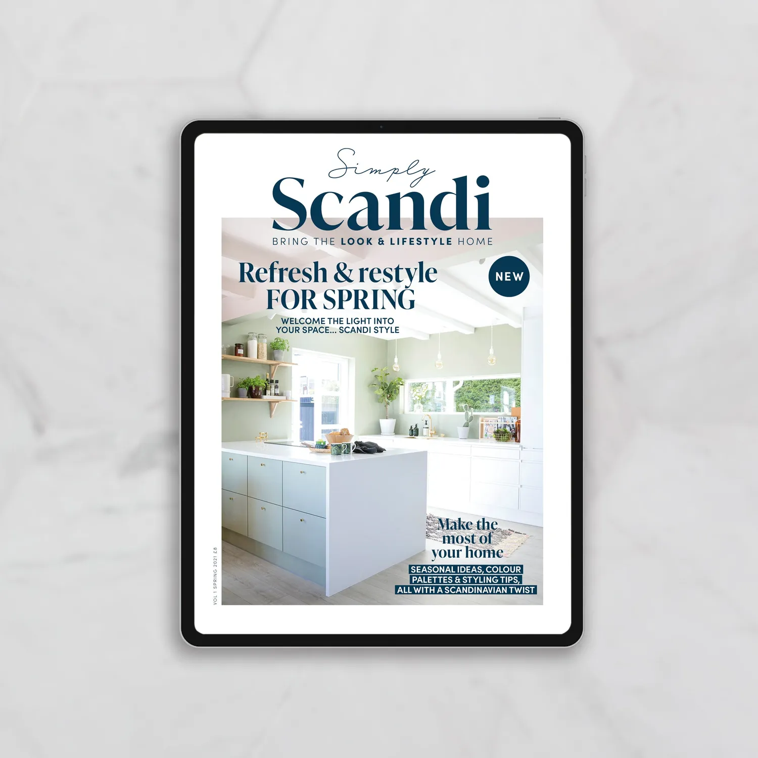 Simply Scandi Spring bundle blad 5 print + digital vårpakke