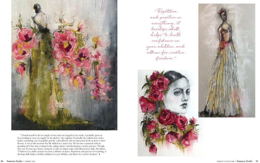 Stampington Somerset Studio Autumn 2020 blad digitalutgave