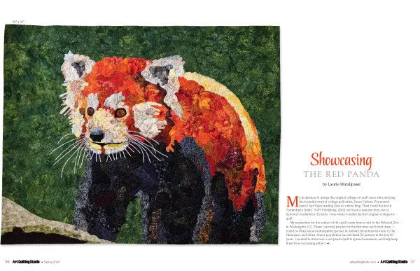 Stampington Art Quilting Studio Spring 2020 blad 144 sider