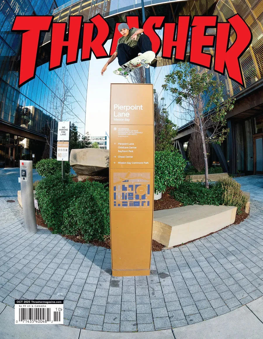 Thrasher blad oktober 2025 utgave skate
