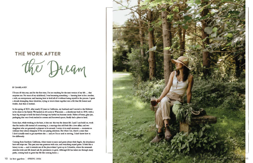 Stampington In Her Garden Spring 2026 blad PDF hageideer