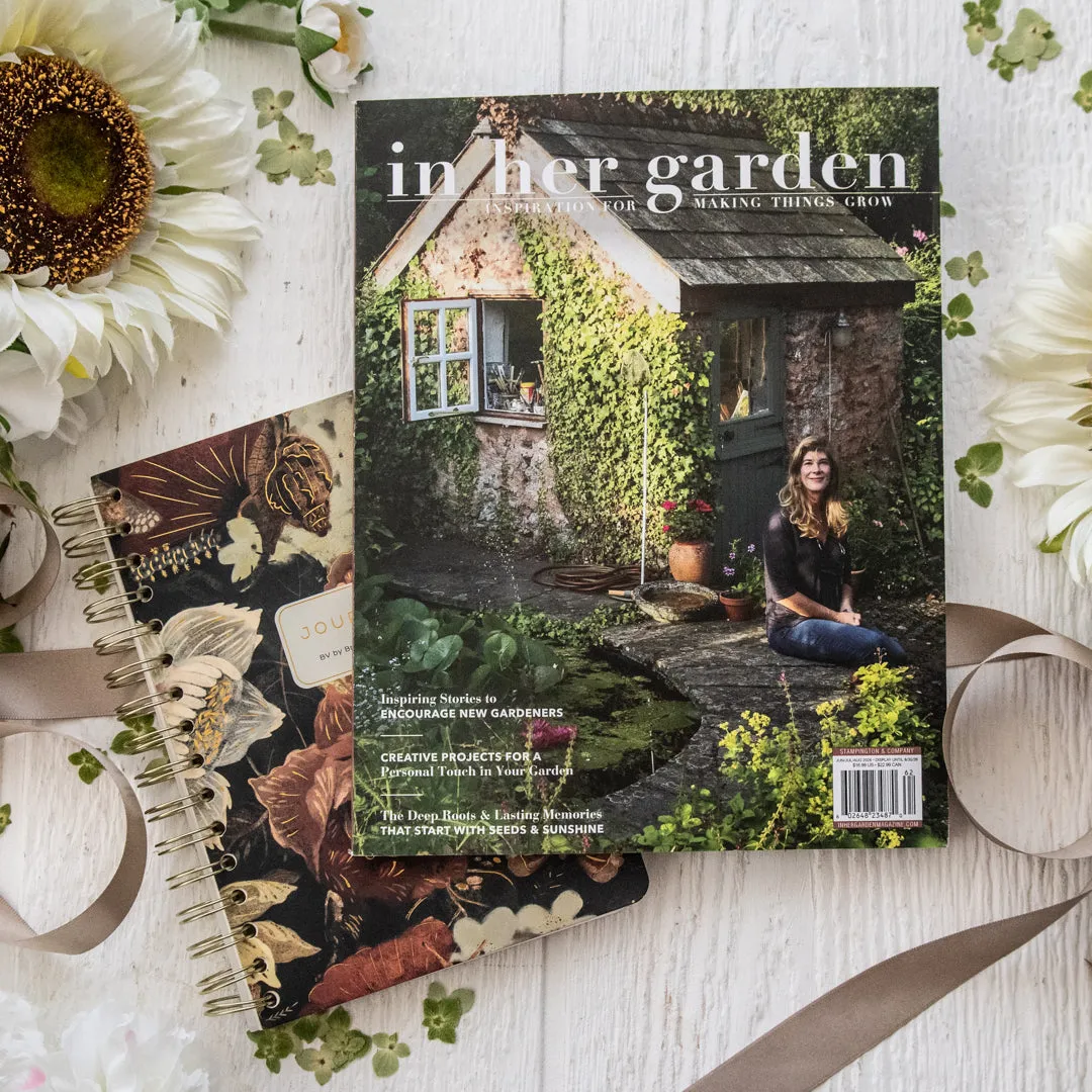 Stampington In Her Garden Summer 2026 blad bundle journal