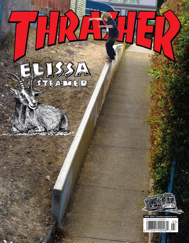 Thrasher mars 2024 blad enkeltutgave Elissa Steamer