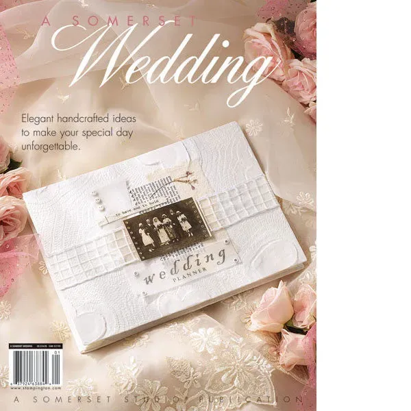 Stampington Somerset Wedding 2005 Volume 1 blad bryllup