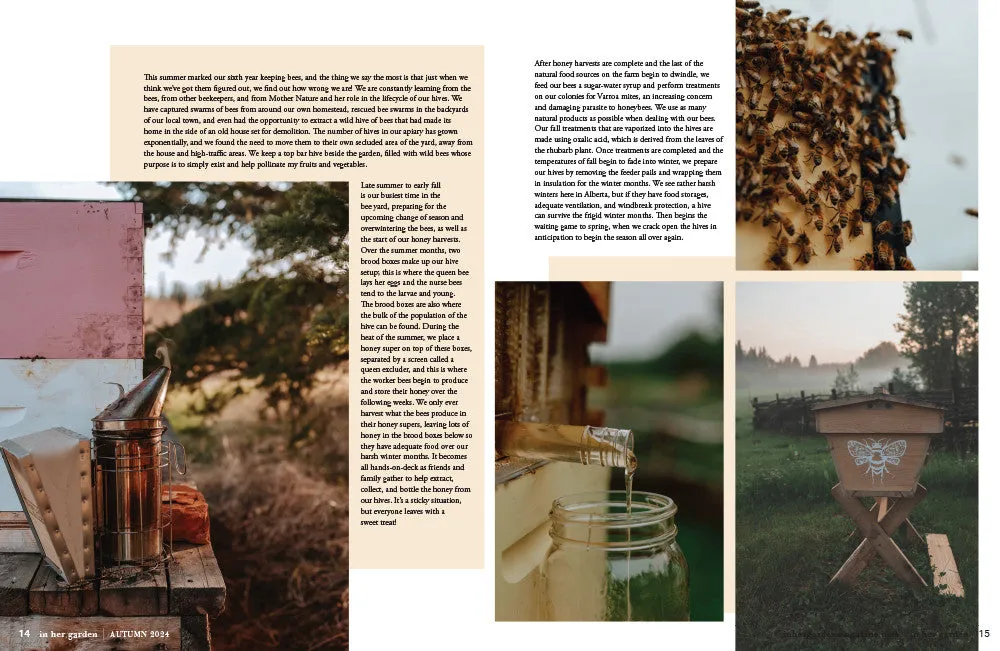 Stampington In Her Garden Autumn 2024 blad 160 sider hageglede