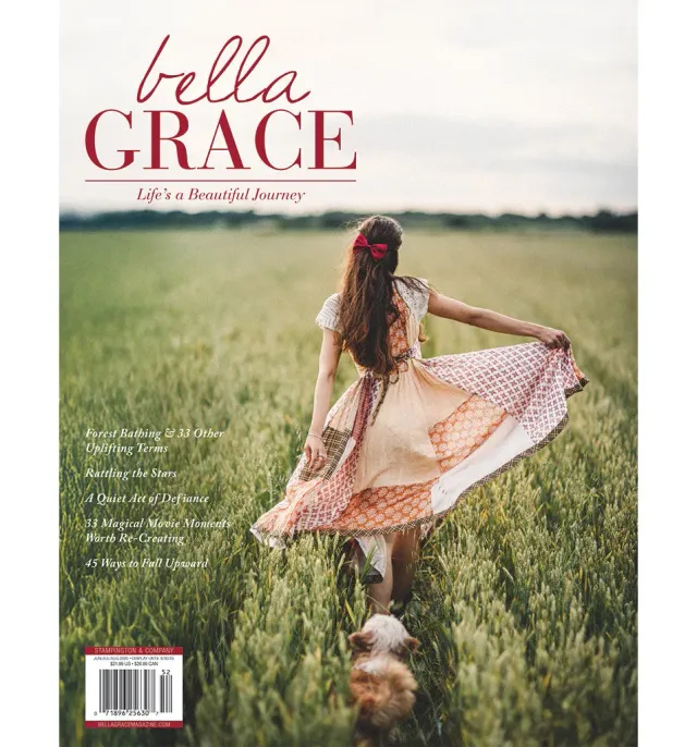Stampington Bella Grace Issue 44 blad enkeltutgave livsglæde