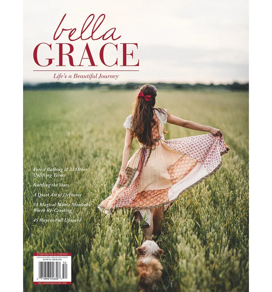 Stampington Bella Grace Issue 44 blad enkeltutgave livsglæde
