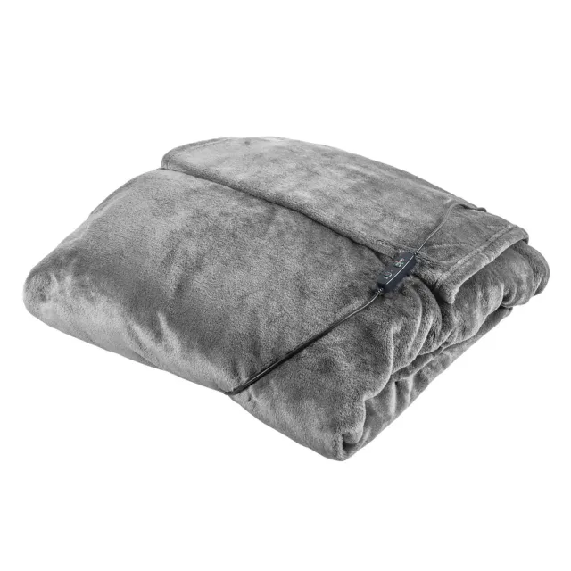 RadioTimes Heated Wearable Fleece pledd grå