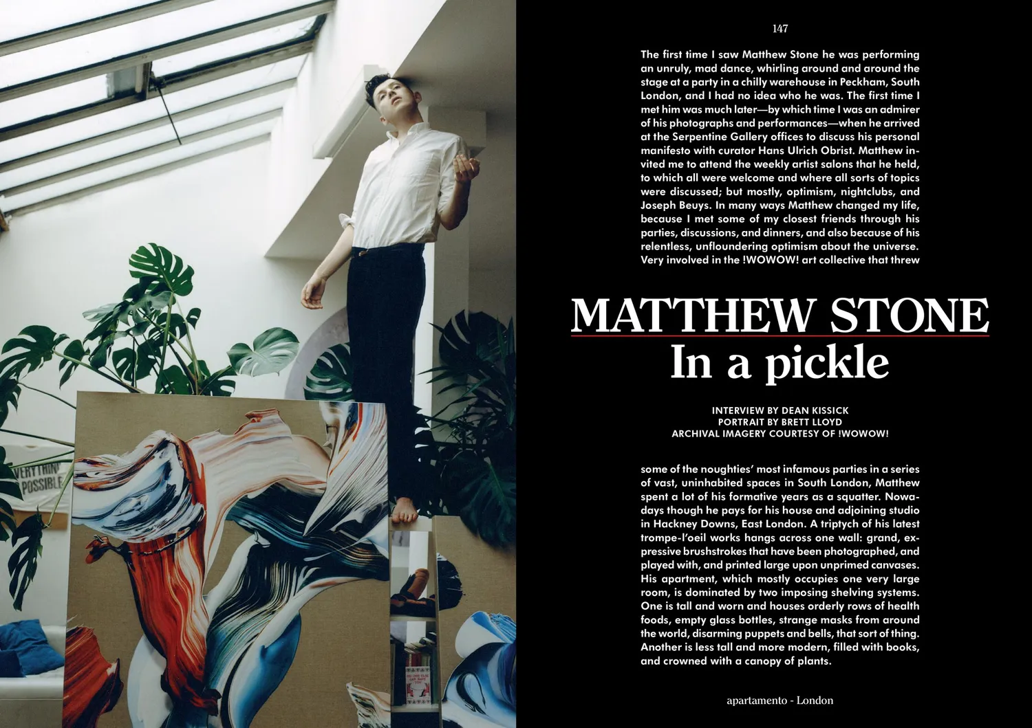 Apartamento Magazine Issue #15 blad engelsk utgave