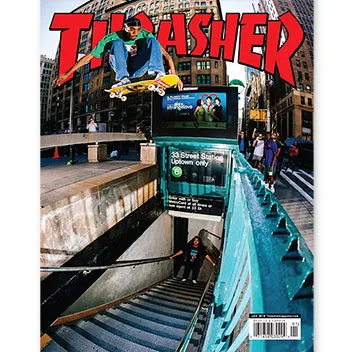 Thrasher Magazine januar 2019 blad Tyshawn Jones