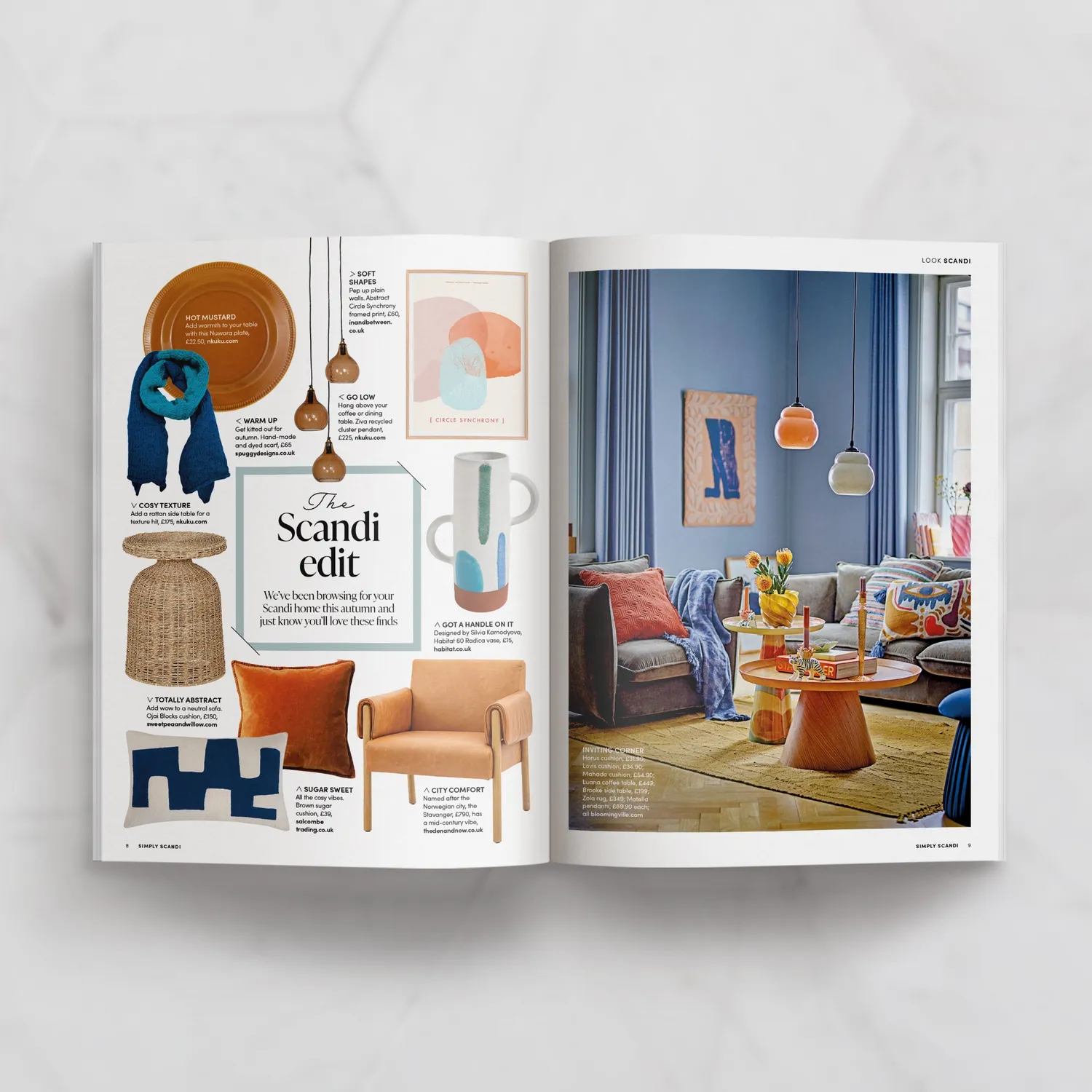 Simply Scandi Vol 15 Autumn 2024 blad høstutgave