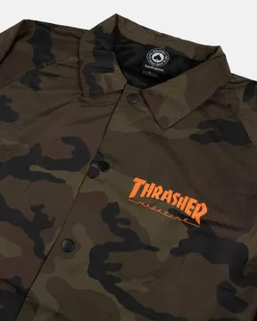 Skategoat Coach Jacket kamo coachjakke vannavstøtende
