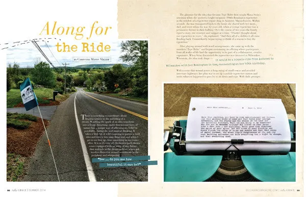 Stampington Bella Grace Issue 1 blad digital livsstil