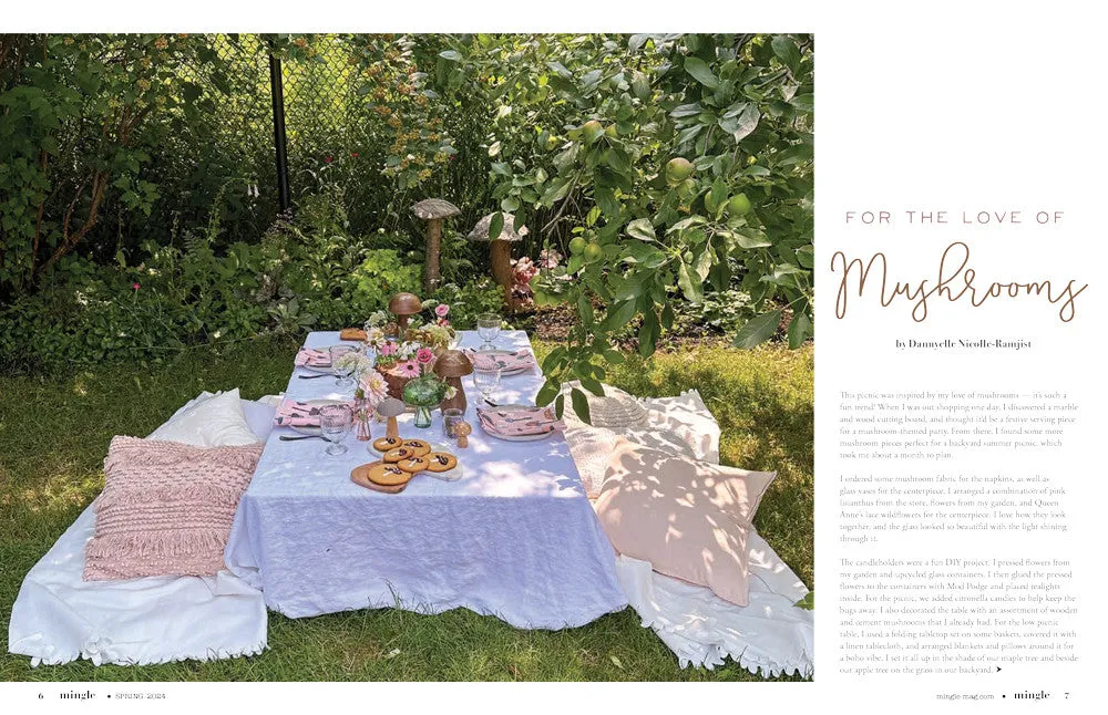 Stampington Mingle Spring 2024 blad 144 sider fest