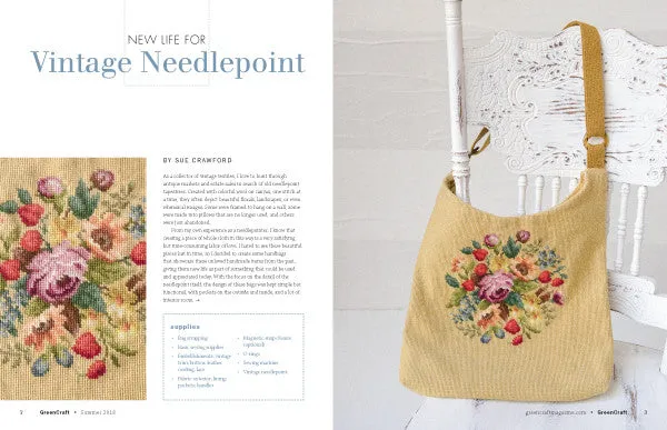 Stampington GreenCraft Summer 2018 blad pdf gjenbruk