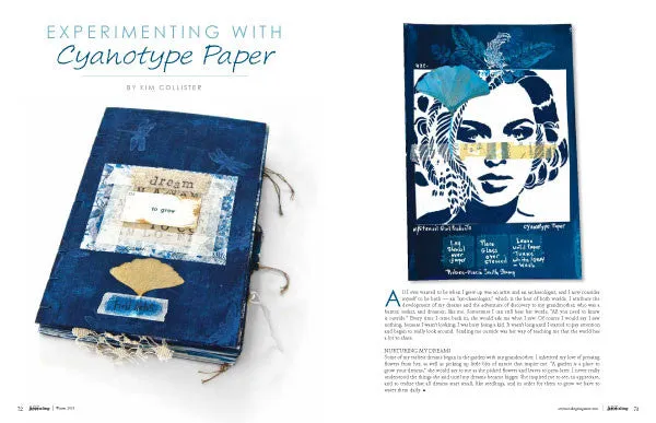 Stampington Art Journaling Winter 2019 digitalt blad PDF