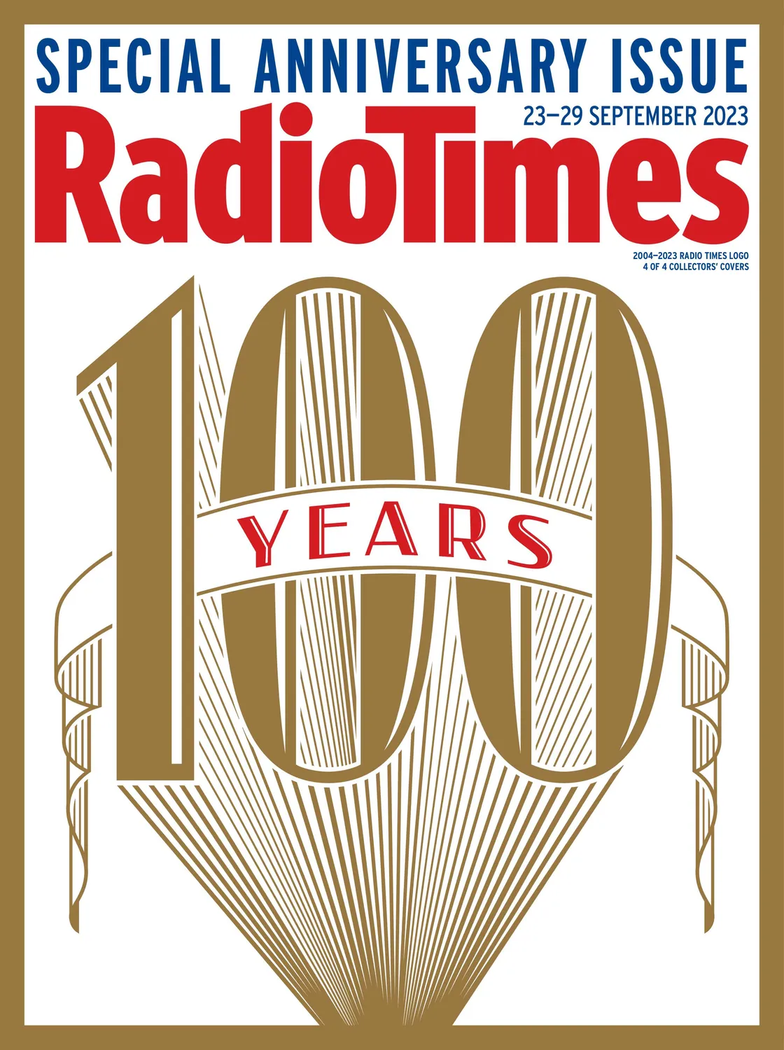 RadioTimes Centenary Cover 2023 plakat A4