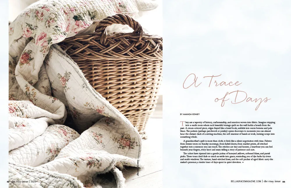 Stampington The Cozy Issue Volume 9 blad enkeltutgave – hygge