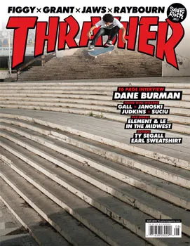 Thrasher Magazine August 2013 skateblad