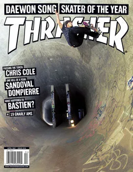 Thrasher april 2007 SOTY Daewon Song blad