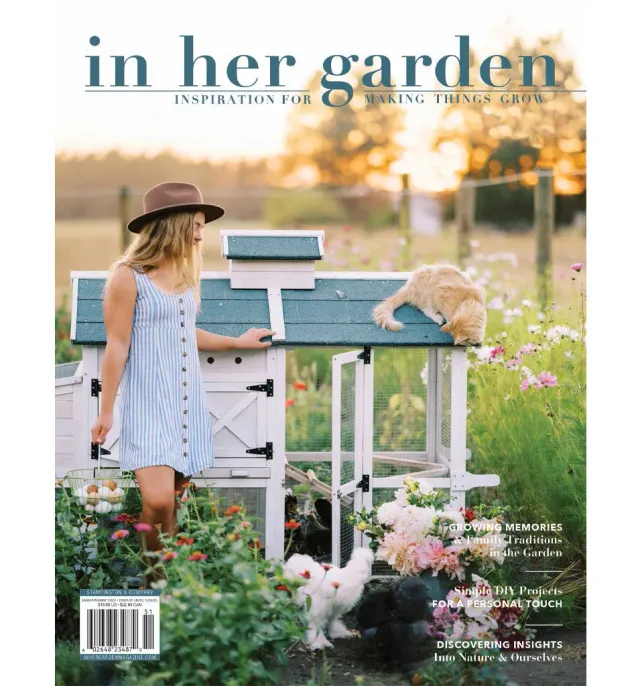 Stampington In Her Garden Spring 2025 blad hageglede