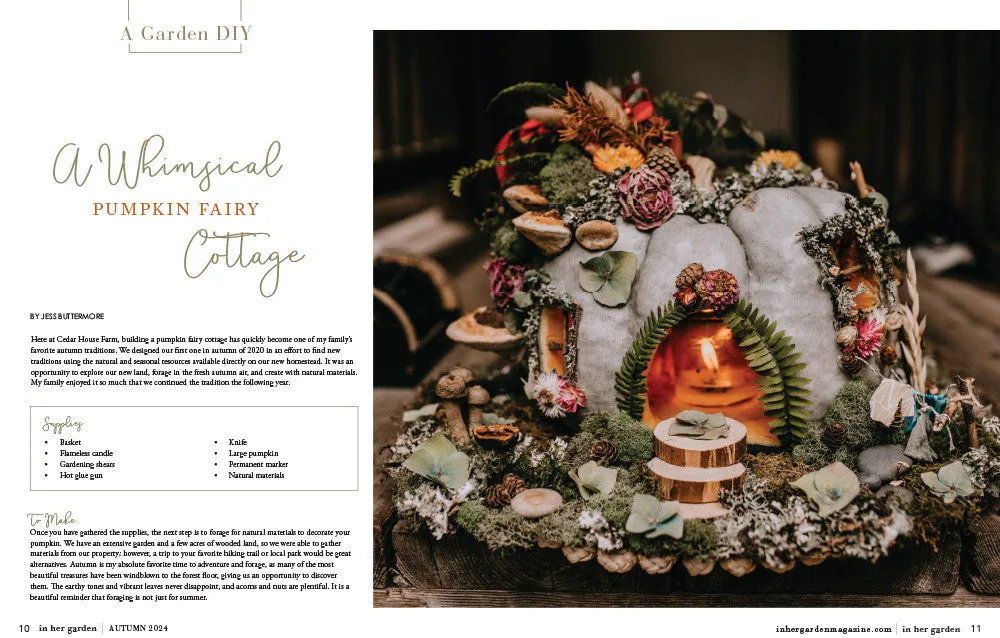 Stampington In Her Garden Autumn 2024 e-blad PDF hage