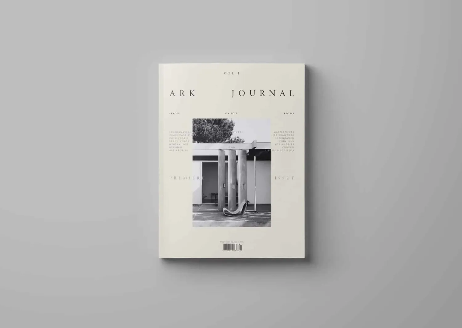 Ark Journal Volume I blad vår/sommer 2019 interiør